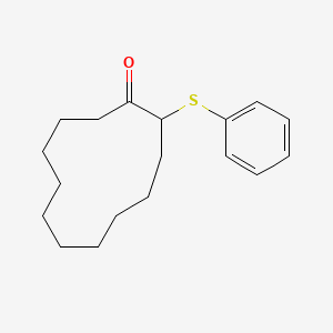 2-(Phenylthio)cyclododecanone