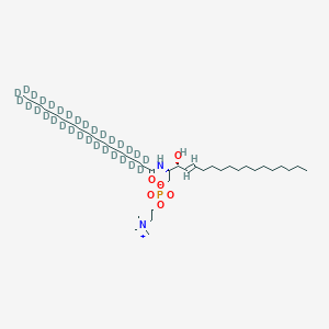 molecular formula C39H79N2O6P B11940616 C16-Sphingomyelin-d13 