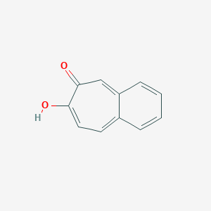 molecular formula C11H8O2 B11940663 7-Hydroxy-6h-benzo[7]annulen-6-one CAS No. 3144-47-6