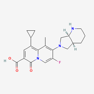 molecular formula C21H24FN3O3 B1194073 ABT-255 free base CAS No. 186293-38-9