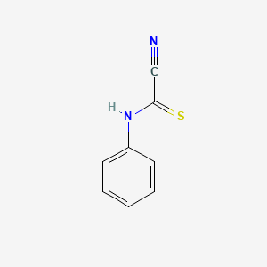 molecular formula C8H6N2S B11940753 1-Cyanothioformanilide CAS No. 4955-82-2