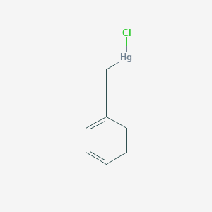 2-Methyl-2-phenylpropylmercuric chloride