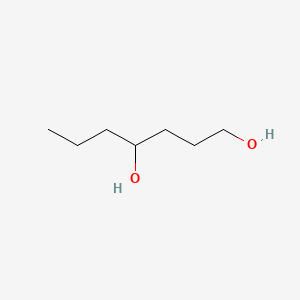 molecular formula C7H16O2 B11940790 1,4-Heptanediol 