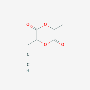 1,4-Dioxane-2,5-dione, 3-methyl-6-(2-propyn-1-yl)-