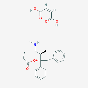 molecular formula C25H31NO6 B11940813 d-Norpropoxyphene.maleate 