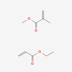 molecular formula C10H16O4 B1194095 乙基丙烯酸甲酯甲基丙烯酸甲酯共聚物 CAS No. 9010-88-2