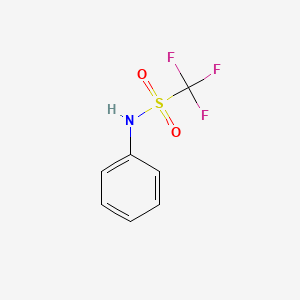 B1194102 Trifluoromethanesulfonanilide CAS No. 456-64-4