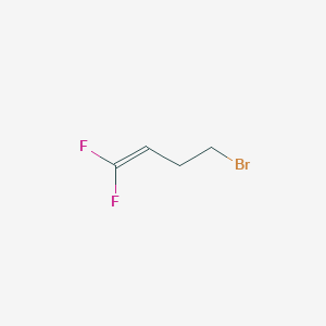 molecular formula C4H5BrF2 B119412 4-溴-1,1-二氟丁-1-烯 CAS No. 147804-02-2