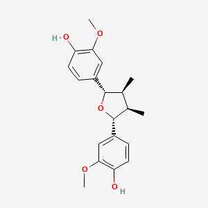 molecular formula C20H24O5 B1194134 nectandrin-B CAS No. 74683-16-2