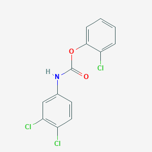 2-Chlorophenyl N-(3,4-dichlorophenyl)carbamate