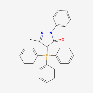 3-Methyl-1-phenyl-4-(triphenylphosphoranylidene)-1H-pyrazol-5(4H)-one