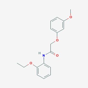 molecular formula C17H19NO4 B11941444 N-(2-ethoxyphenyl)-2-(3-methoxyphenoxy)acetamide CAS No. 585520-18-9