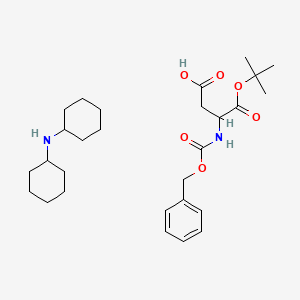 Dicyclohexylamine (S)-3-(((benzyloxy)carbonyl)amino)-4-(tert-butoxy)-4-oxobutanoate