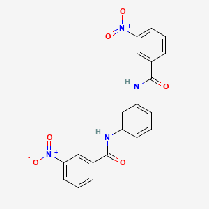 3-Nitro-N-(3-((3-nitrobenzoyl)amino)phenyl)benzamide