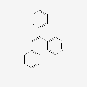 molecular formula C21H18 B11941591 1,1-Diphenyl-2-(4-methylphenyl)ethene CAS No. 56982-84-4