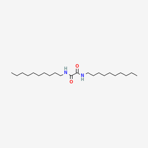 molecular formula C22H44N2O2 B11941601 N~1~,N~2~-didecylethanediamide CAS No. 10266-11-2