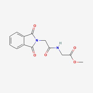 Methyl {[(1,3-dioxo-1,3-dihydro-2H-isoindol-2-YL)acetyl]amino}acetate