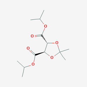 diisopropyl (4R,5R)-2,2-dimethyl-1,3-dioxolane-4,5-dicarboxylate