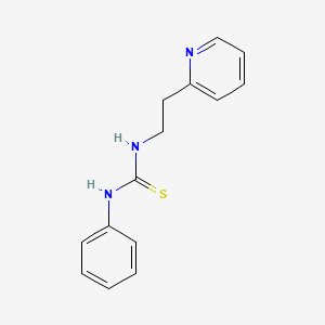 1-Phenyl-3-(2-pyridin-2-ylethyl)thiourea