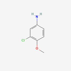 molecular formula C7H8ClNO B1194202 3-Chloro-4-methoxyaniline CAS No. 5345-54-0
