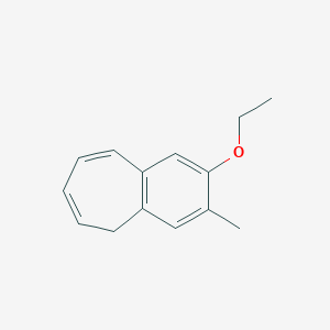 B119421 2-Ethoxy-3-methyl-5H-benzo[7]annulene CAS No. 140834-37-3