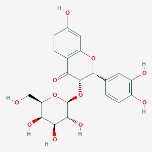 molecular formula C21H22O11 B1194213 芙蓉亭 3-O-β-D-半乳糖苷 