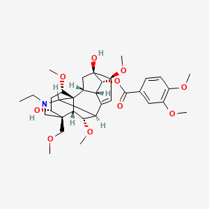 molecular formula C34H47NO10 B1194215 Falaconitine CAS No. 62926-57-2
