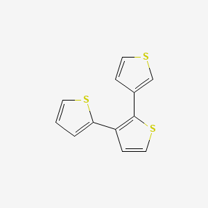molecular formula C12H8S3 B1194237 2,3':2',3''-三噻吩 