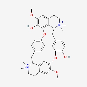 molecular formula C38H44N2O6+2 B1194241 筒箭毒 
