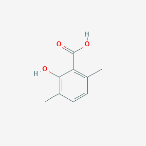 molecular formula C9H10O3 B1194247 2-羟基-3,6-二甲基苯甲酸 CAS No. 3921-12-8