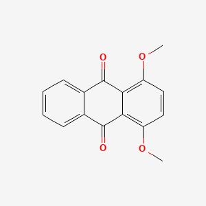 molecular formula C16H12O4 B1194249 1,4-二甲氧基蒽醌 CAS No. 6119-74-0