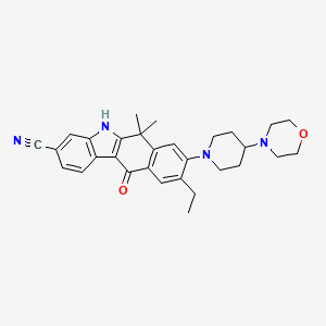molecular formula C30H34N4O2 B1194254 Alectinib CAS No. 1256580-46-7