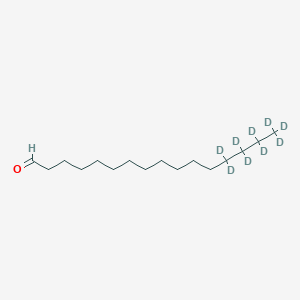 13,13,14,14,15,15,16,16,16-Nonadeuteriohexadecanal