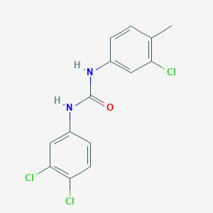 1-(3-Chloro-4-methylphenyl)-3-(3,4-dichlorophenyl)urea