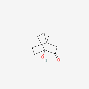 1-Hydroxy-4-methylbicyclo[2.2.2]octan-2-one