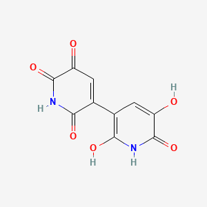 molecular formula C10H6N2O6 B1194273 Diazodiphenoquinone CAS No. 2435-60-1