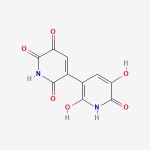 molecular formula C10H6N2O6 B1194273 重氮二苯醌 CAS No. 2435-60-1