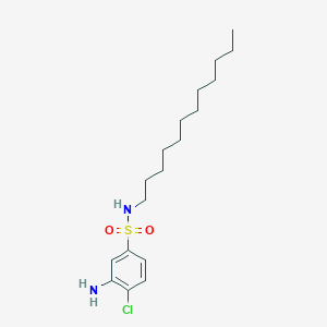 3-amino-4-chloro-N-dodecylbenzenesulfonamide