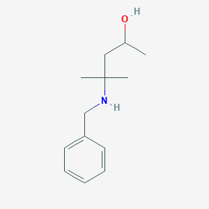 4-(Benzylamino)-4-methyl-2-pentanol