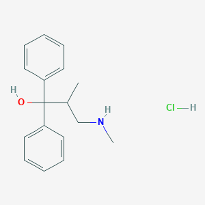 1,1-Diphenyl-2-methyl-3-(methylamino)propanol hydrochloride