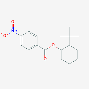 molecular formula C17H23NO4 B11942800 2-Tert-butylcyclohexyl 4-nitrobenzoate CAS No. 94710-59-5