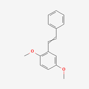 1,4-Dimethoxy-2-(2-phenylvinyl)benzene