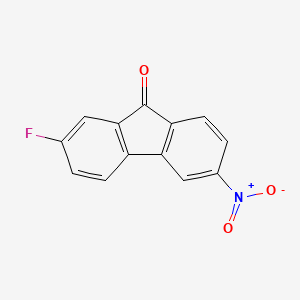 2-Fluoro-6-nitro-9h-fluoren-9-one