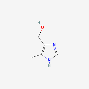 molecular formula C5H8N2O B1194300 1H-咪唑-4-甲醇，5-甲基- CAS No. 29636-87-1