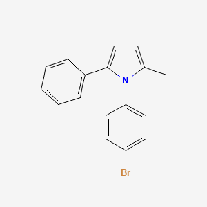 1-(p-Bromophenyl)-2-methyl-5-phenylpyrrole