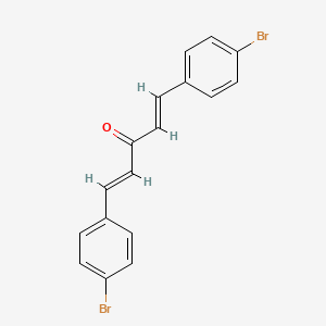 (1E,4E)-1,5-bis(4-bromophenyl)penta-1,4-dien-3-one