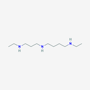 B1194322 1,4-Butanediamine, N-ethyl-N'-(3-(ethylamino)propyl)- CAS No. 97141-40-7