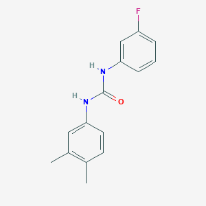 1-(3,4-Dimethylphenyl)-3-(3-fluorophenyl)urea