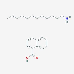 1-Naphthoic acid, dodecylamine salt