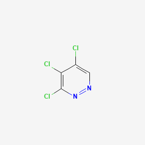 molecular formula C4HCl3N2 B1194397 2,3,5-Trichloropyrazine CAS No. 873-40-5